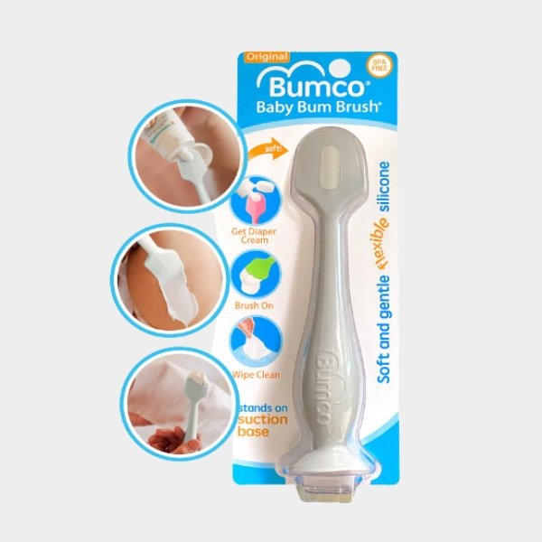 baby-3.jpg Bumco Diaper Cream Spatula - BPA-Free Butt Paste Diaper Cream Applicator - Image 1