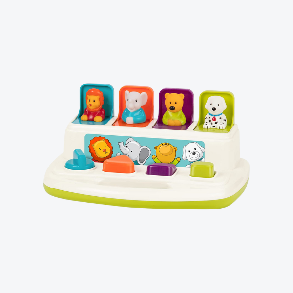 product-2023-03-19T194329.206.png Battat Pop-Up Pals Baby Toy, Learning Infant Toys - Image 1